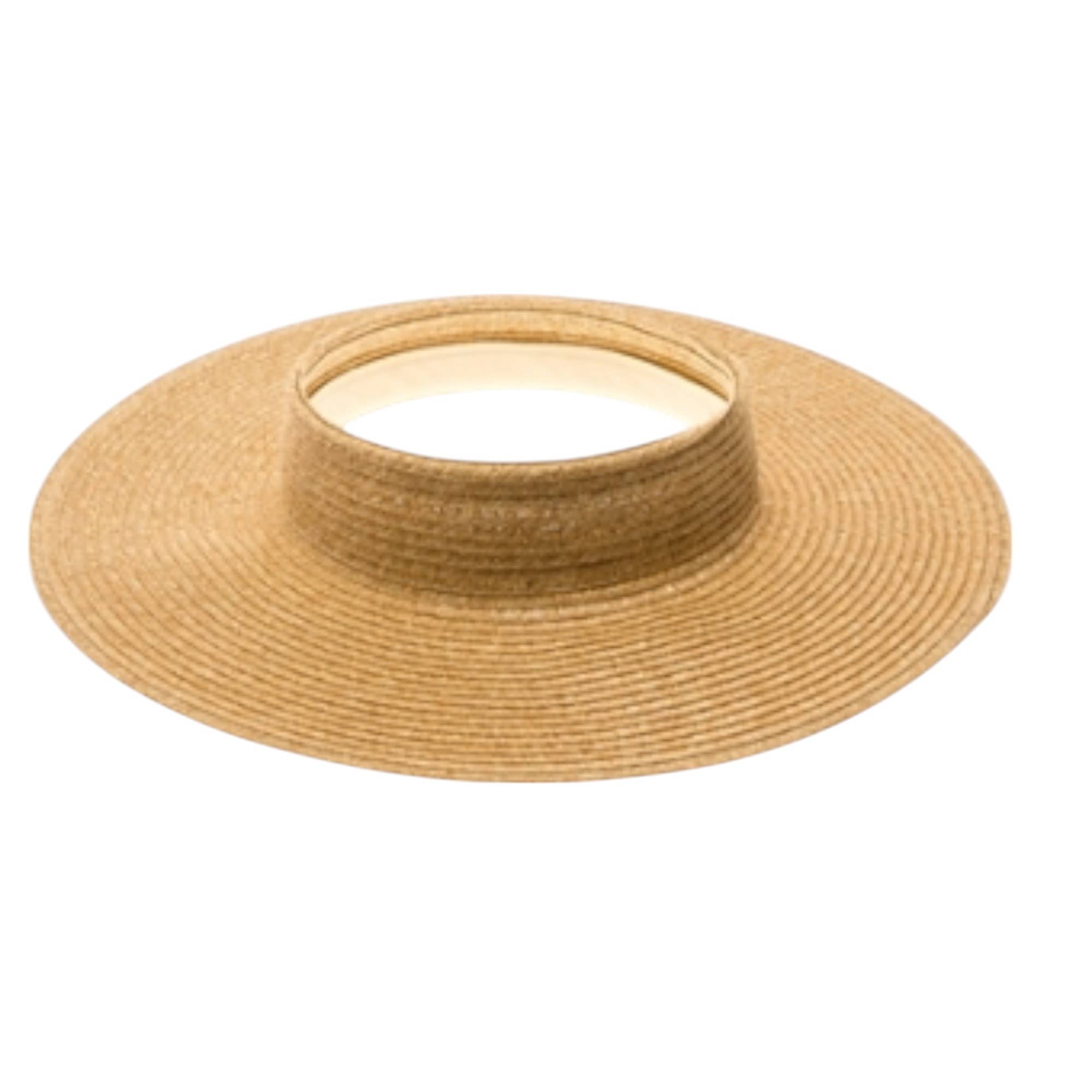 One and Only Accessories - Wholesale Visor - Women's - Crownless Straw Visor - NEW COLORS ADDED!8