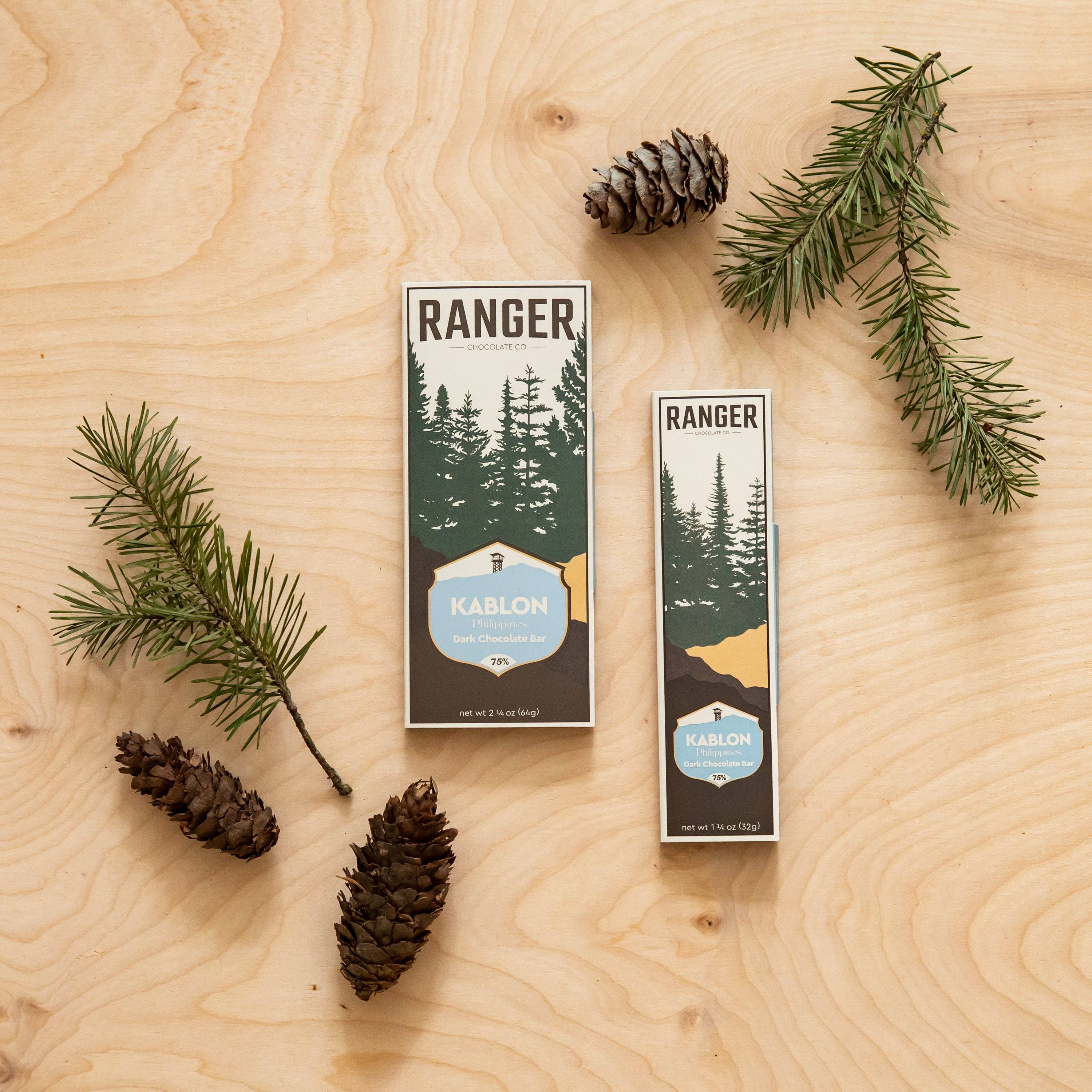 Ranger Chocolate Co. - Wholesale Chocolate Bar - Kablon, Philippines, 75% Dark Chocolate Bar (Single-origin)1
