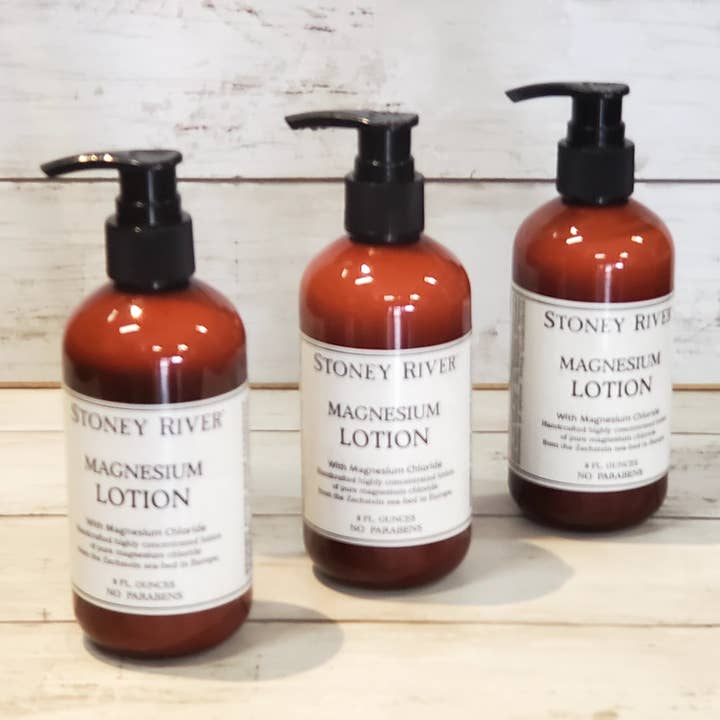 Stoney River Soaps – wholesale Body cream/lotion – Magnesium Body Lotion - 8 oz pump bottles 0