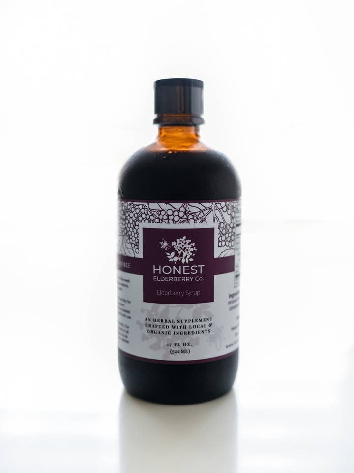 Honest Elderberry Syrup - 17oz for wholesale by Honest Elderberry Co