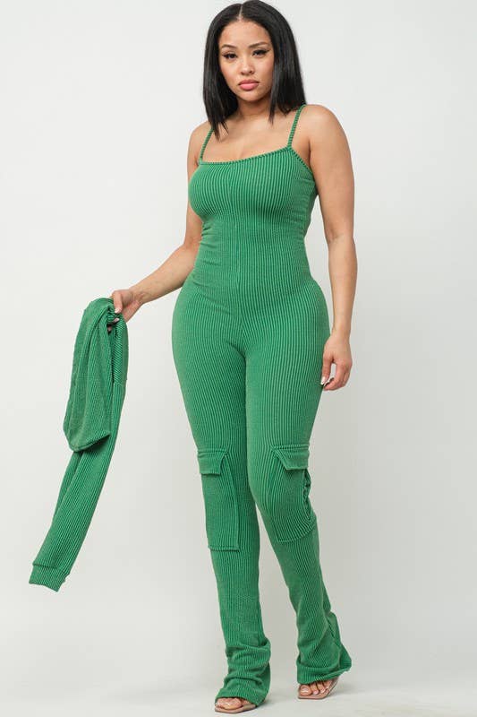 Boswell - Vendita all'ingrosso Tuta intera - Donna - TUTA CON DETTAGLIO TASCABILE E TOP CON CAPPUCCIO8