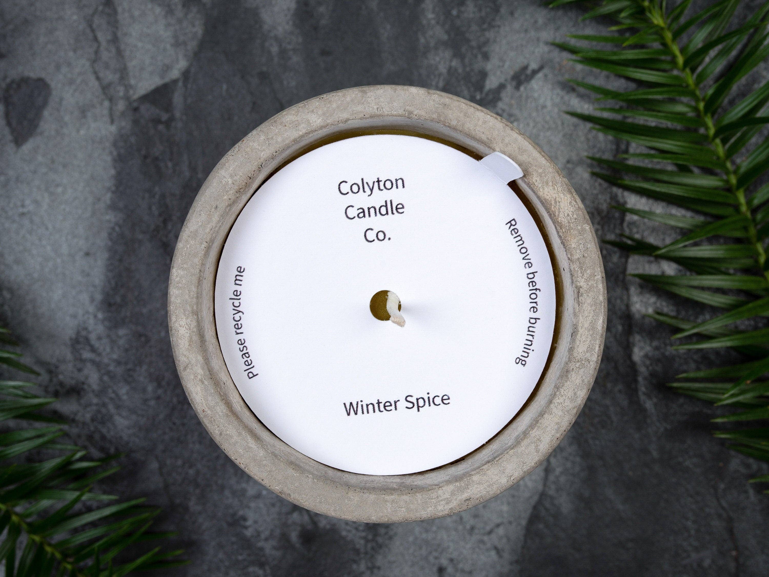 Fernery Designs - Wholesale Candle Holder - Custom Printed Candle Dust Covers - cotton wick1