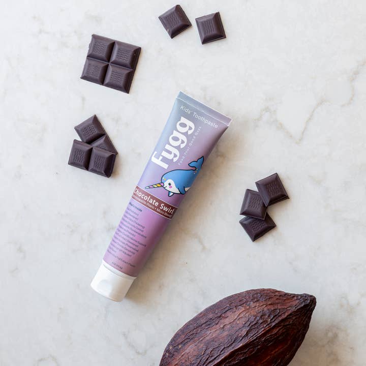 Fygg - Wholesale Toothpaste - Chocolate Swirl Nano-Hydroxyapatite Kids Toothpaste