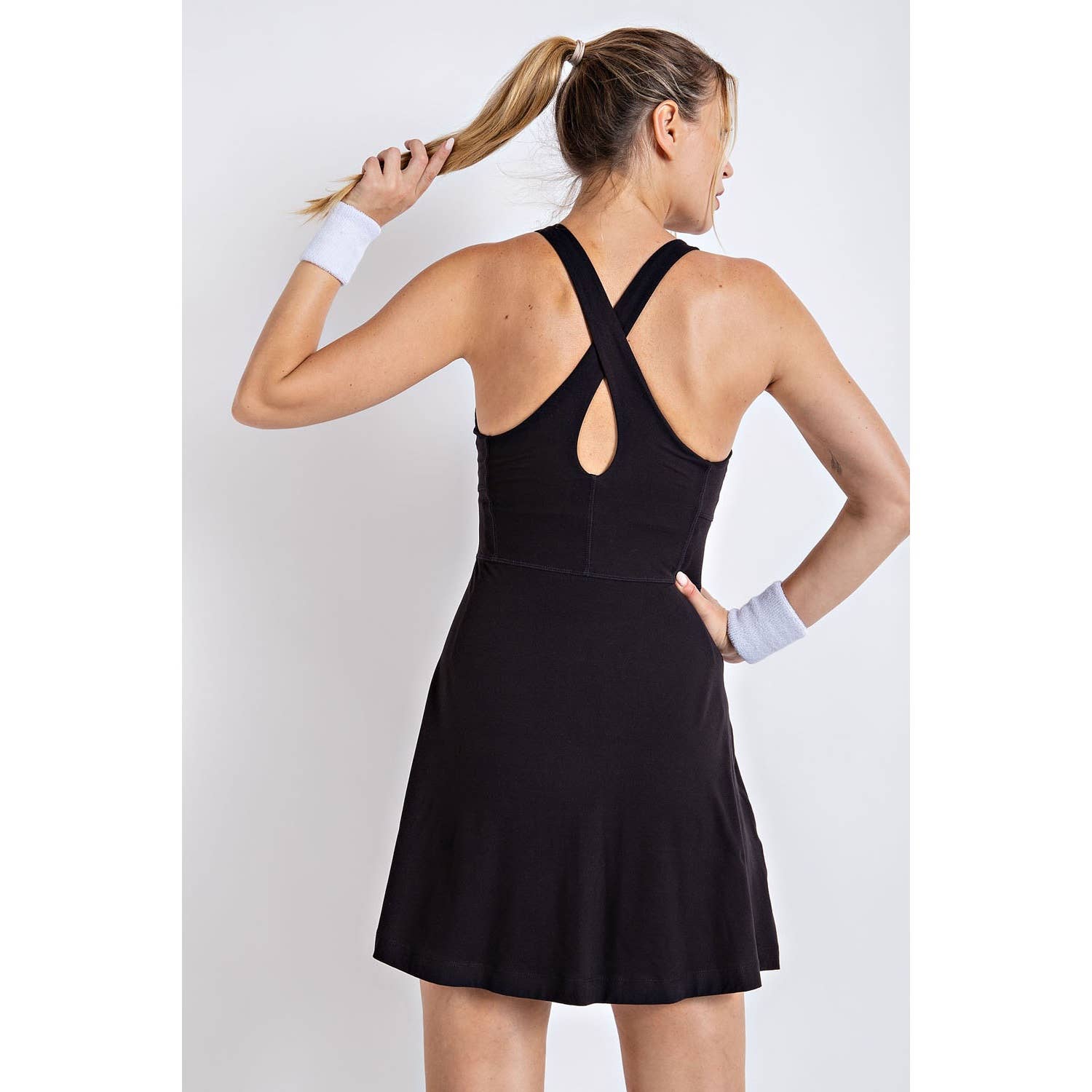 Rae Mode - Wholesale Athletic Dress - Women's - BUTTER ROMPER DRESS WITH KEYHOLE1
