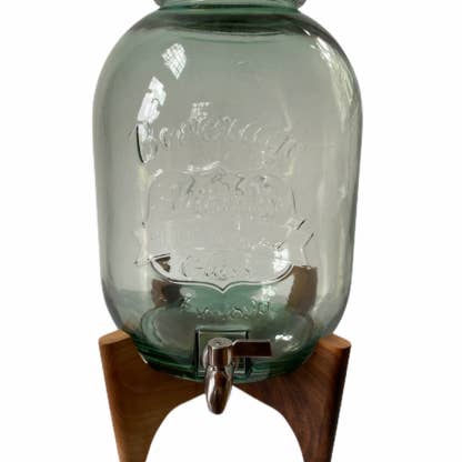 Woody – wholesale Water filter – OPURE 12-liter fountain made from 100% recycled glass