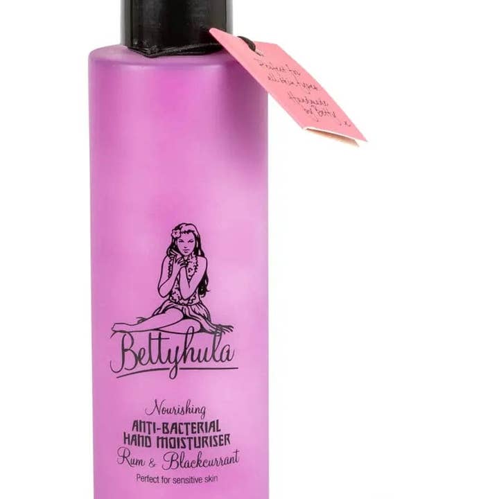 BettyHula - Wholesale Hand Cream/Lotion - • Nourishing Anti-bacterial hand cream bottle. Rum & Blackcu