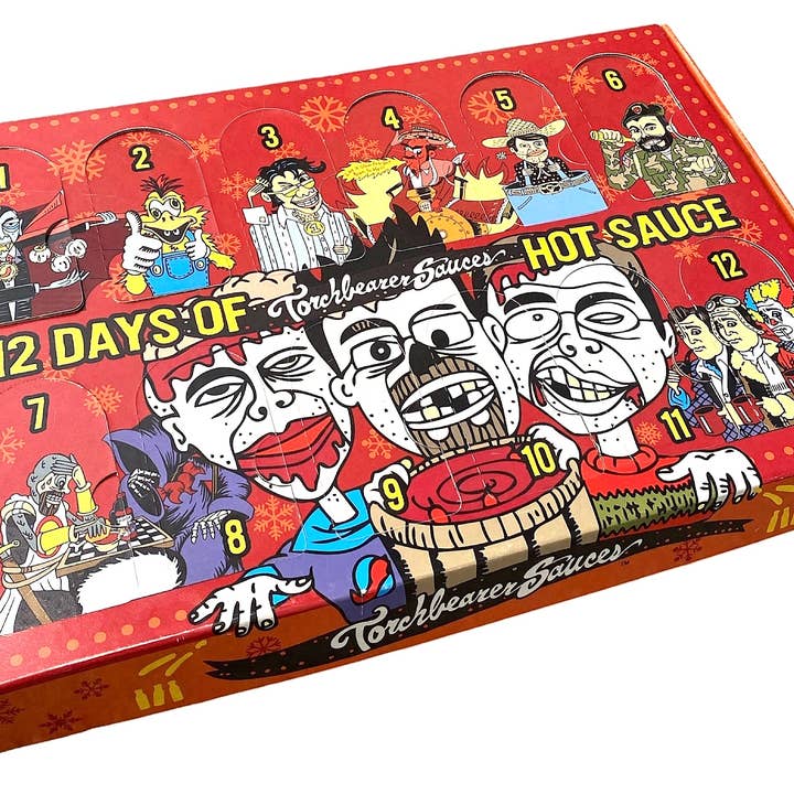 TorchBearer Sauces - Wholesale Hot Sauce - 12 Days of Hot Sauce Calendar2