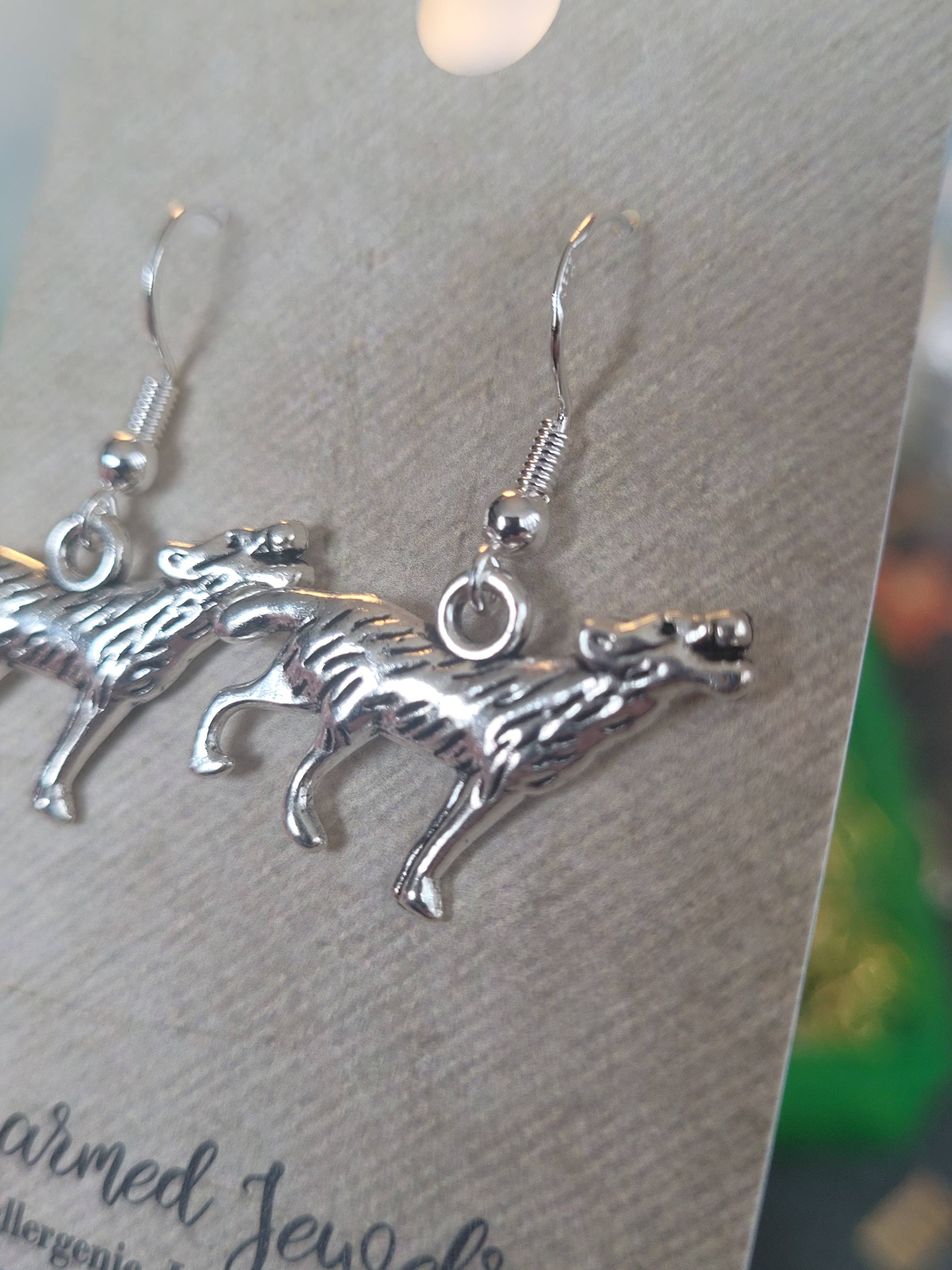 Con-Quest Crafts - Vente Boucles d'oreilles pendantes - Boucles d’oreilles et colliers à thème fantasy, gothique, RPG et gaming29