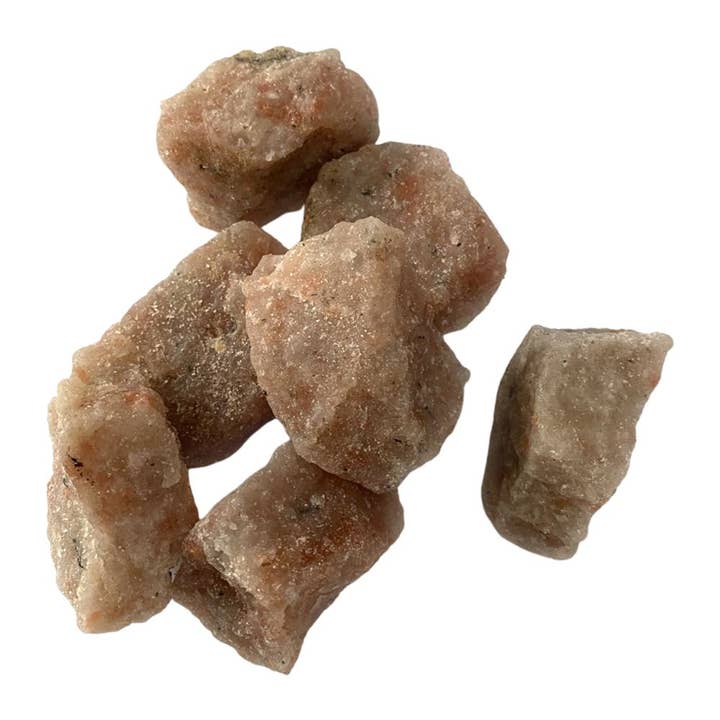 Heaven Spring Ltd - Vente Pierre et cristal de spiritualité - Paquet de cristaux bruts taillés à l'état brut, 1 kg, Sunstone