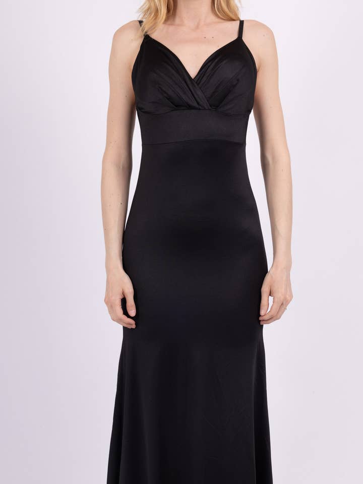 Long fitted mermaid evening dress - 35648 for wholesale by Marie June