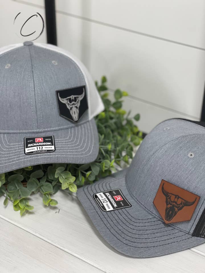 Youth Bull Skull Pentagon Accent Patch Snapback Hat for wholesale by CMD Wholesale