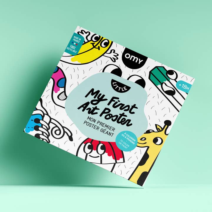 OMY - Wholesale Poster - My first art - Giant poster