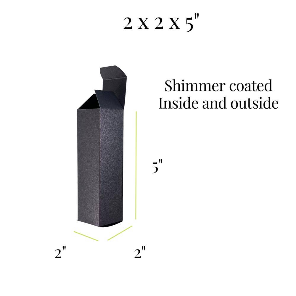 Vici Pack – Engroshandel Gaveæske – Sæt med 25 luksuriøse salgsæsker til 2 oz (60 ml) flasker30