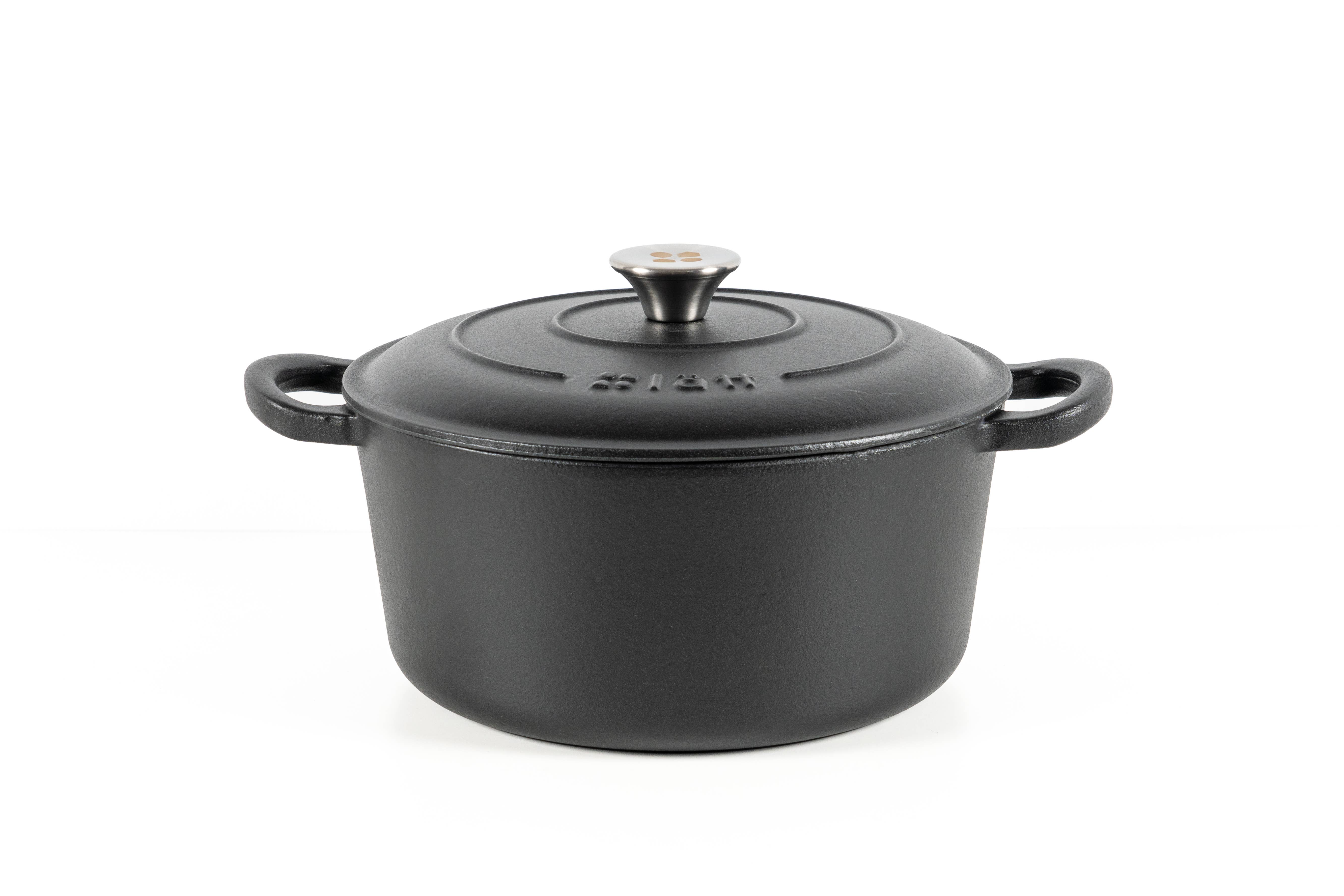Lätt Home - Wholesale Cooking Pot - COCOTTE ROUND LATT 26x12 CM - 4.8 L - BLACK
