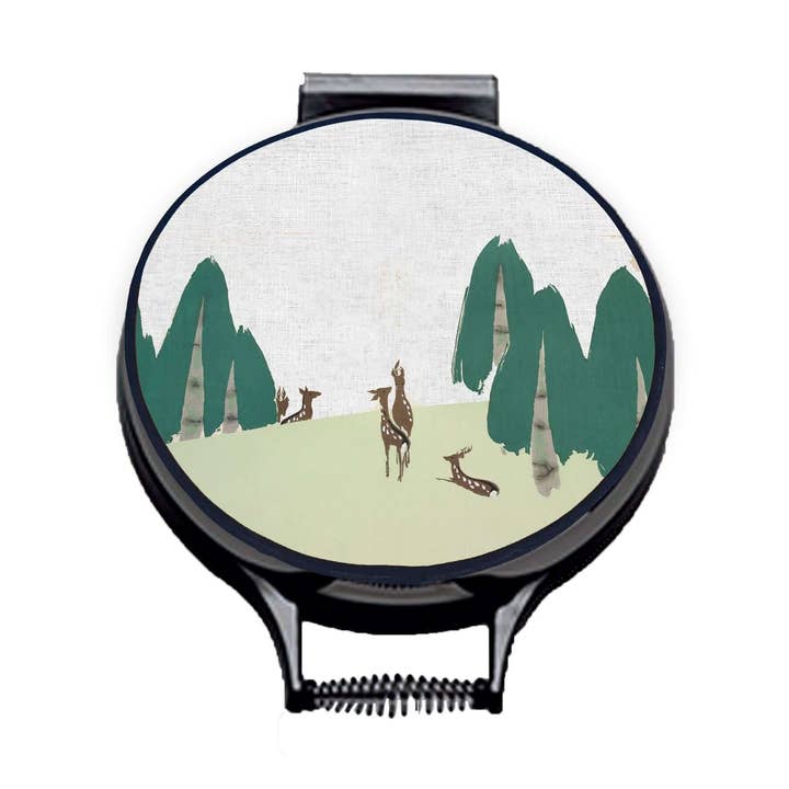 Sekka Deer Circular Hob Covers for wholesale by Mustard & Gray Ltd