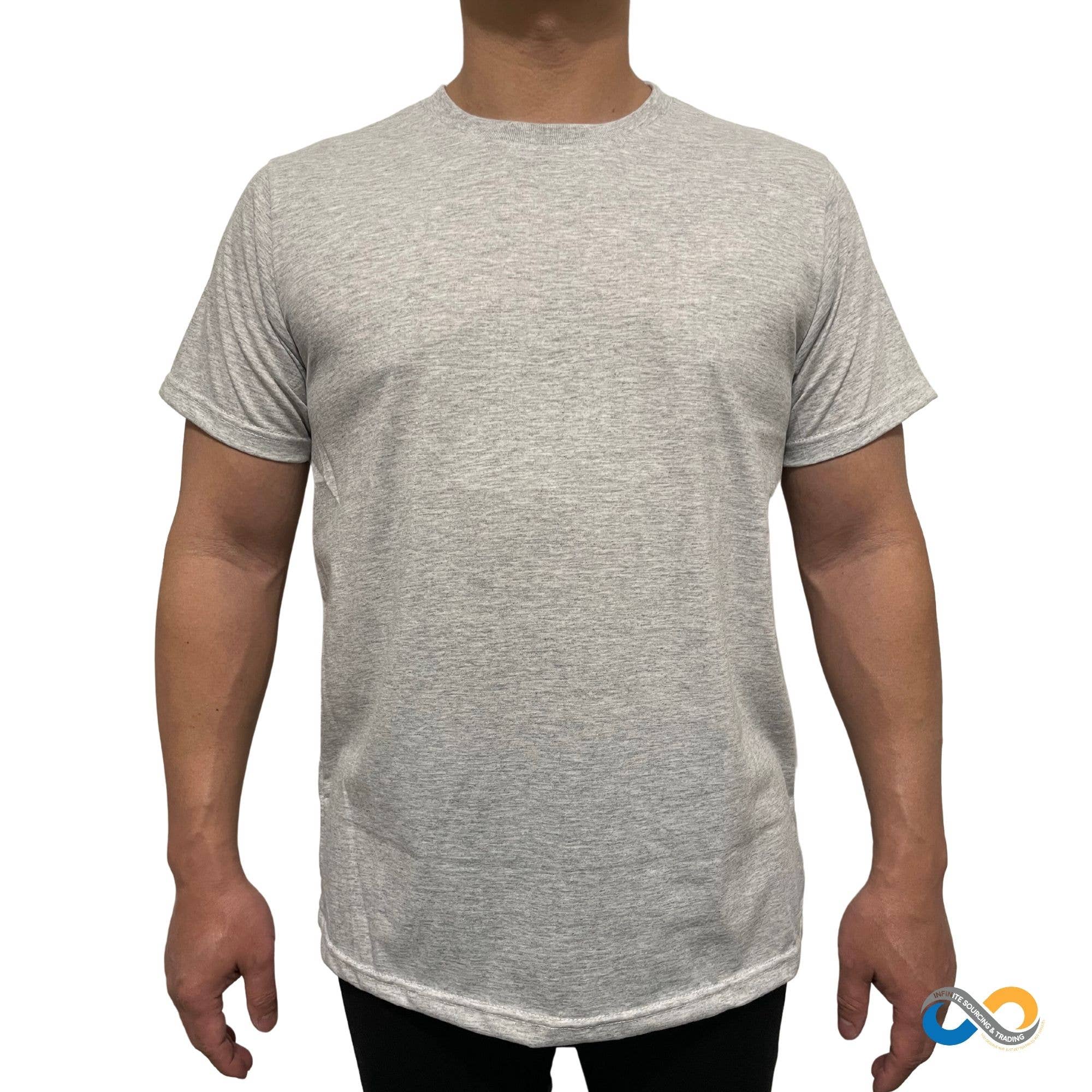 Infinite Sourcing & Trading LLC. - Vendita all'ingrosso T-shirt per sublimazione - Unisex - Maglietta Sublimazione 80% Poliestere 20% Cotone con Sensazione Morbida20
