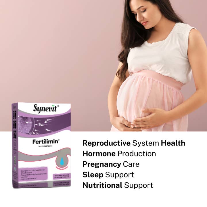 AlchePharma Naturals - Wholesale Oral Supplement/Vitamin - Synevit Fertilimin Fertility Support - 60 Tablets9
