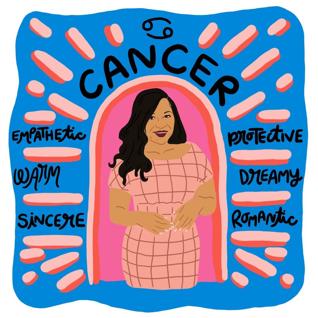 Paris Woodhull Illustrations - Wholesale Art Print - Zodiac Print Set8