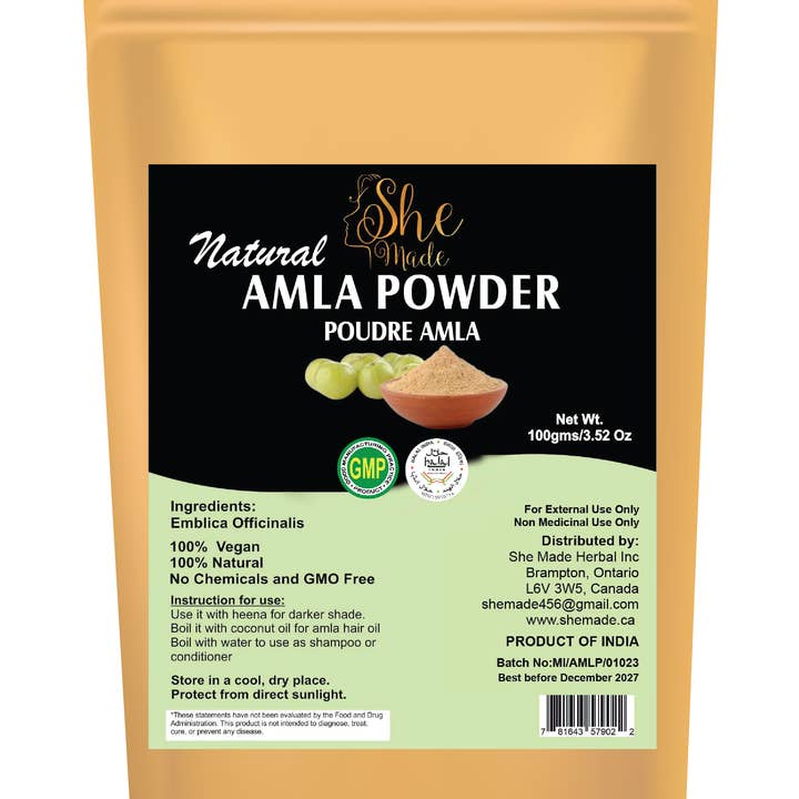 She Made - Wholesale Hair Conditioner - She Made Amla Powder0