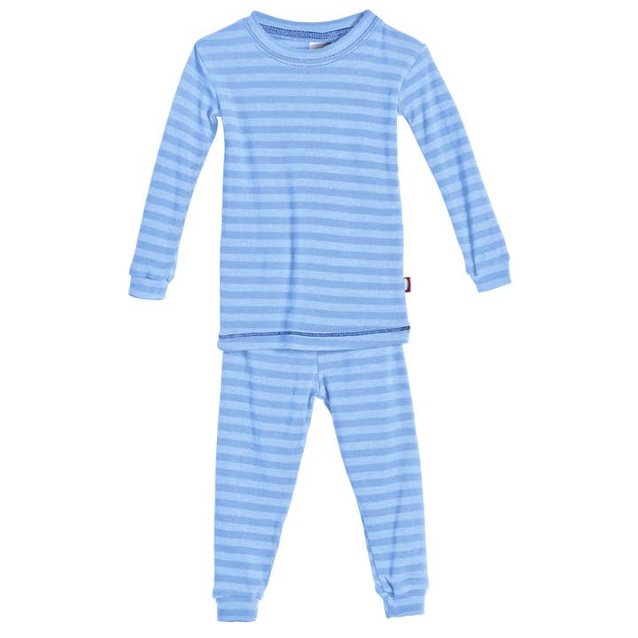 Conjunto de pijama a rayas para niños y niñas para venta al por mayor de City Threads