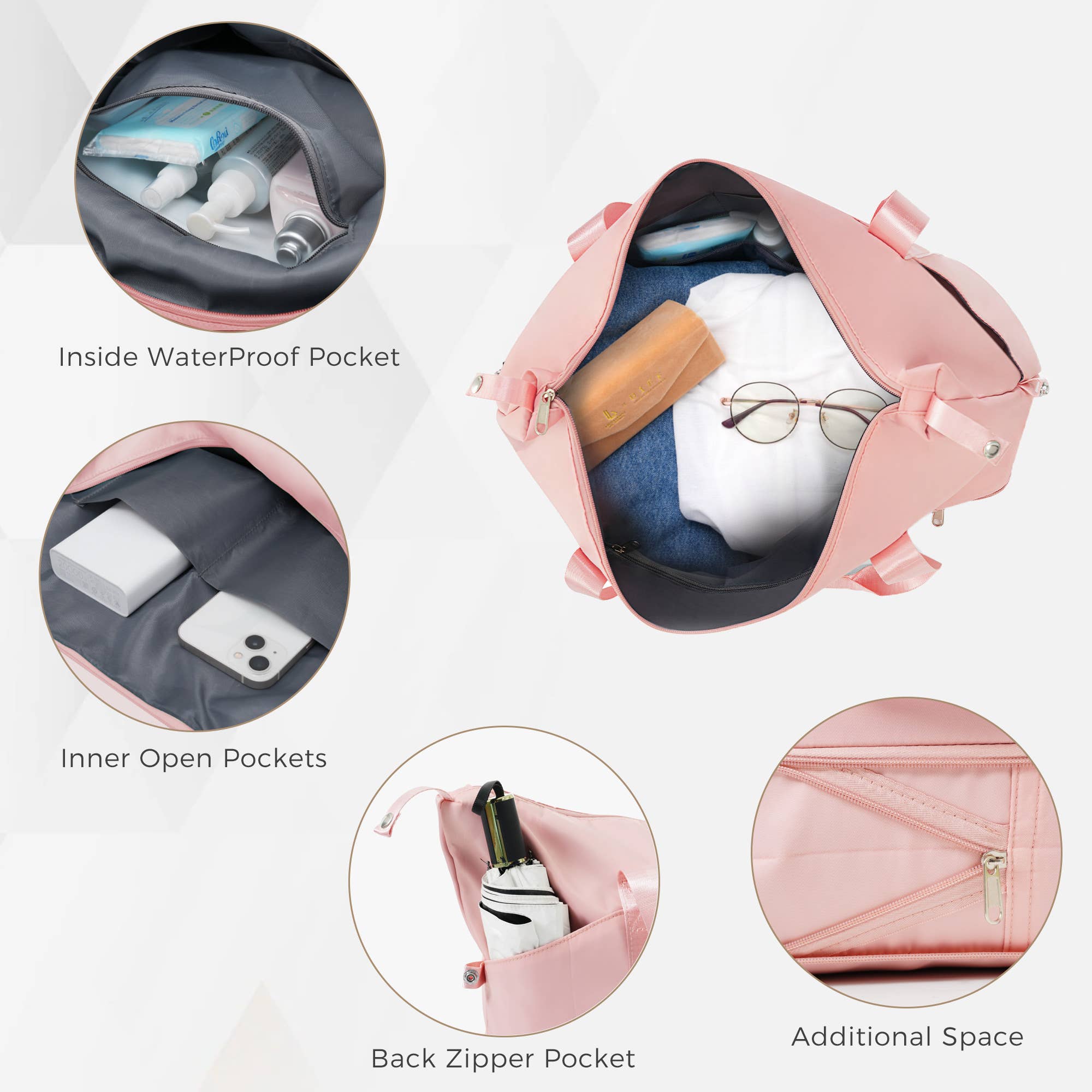 VTNG50 - Wholesale Luggage - Luggage Sets 4 Piece, 20-Inch with USB Port, Expandable ABS49