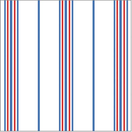 Paper Table Runner | Americana Stripe for wholesale by WH Hostess Social Stationery