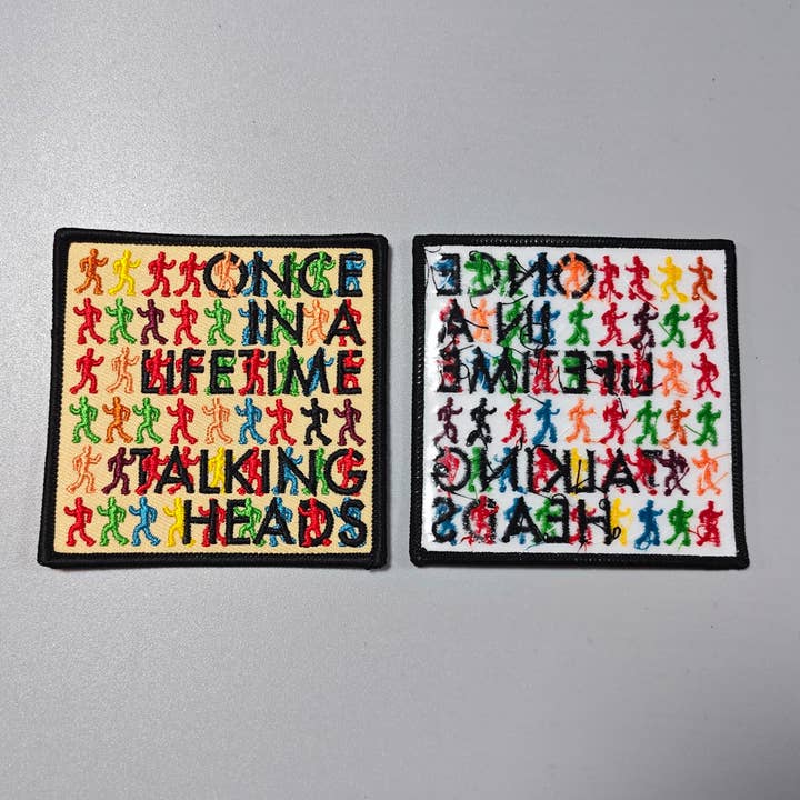B-Side - Wholesale Patch - Talking Heads Patch1