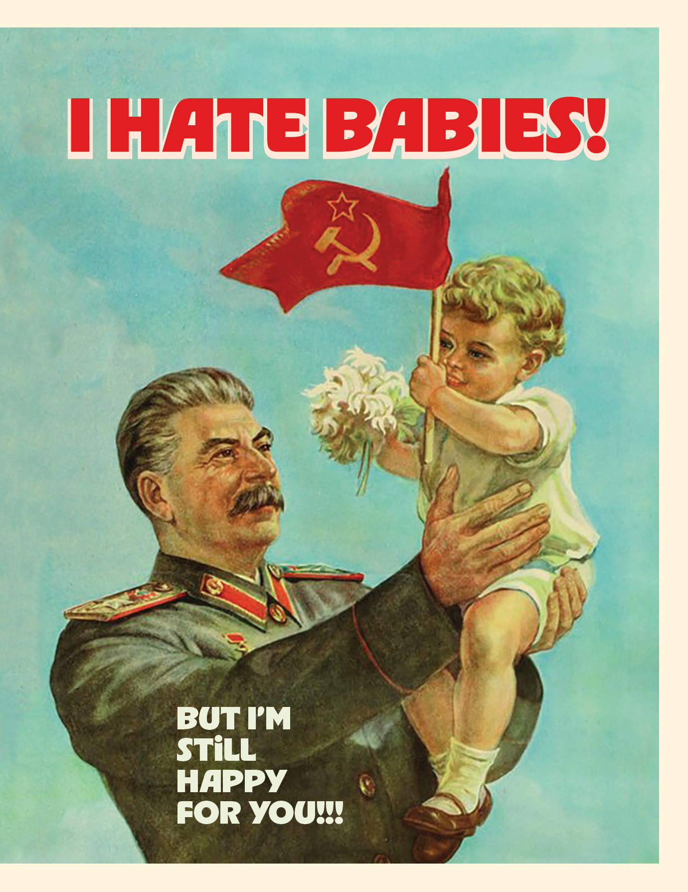 offensivedelightful - Wholesale Baby Card - STALIN BABY baby card3