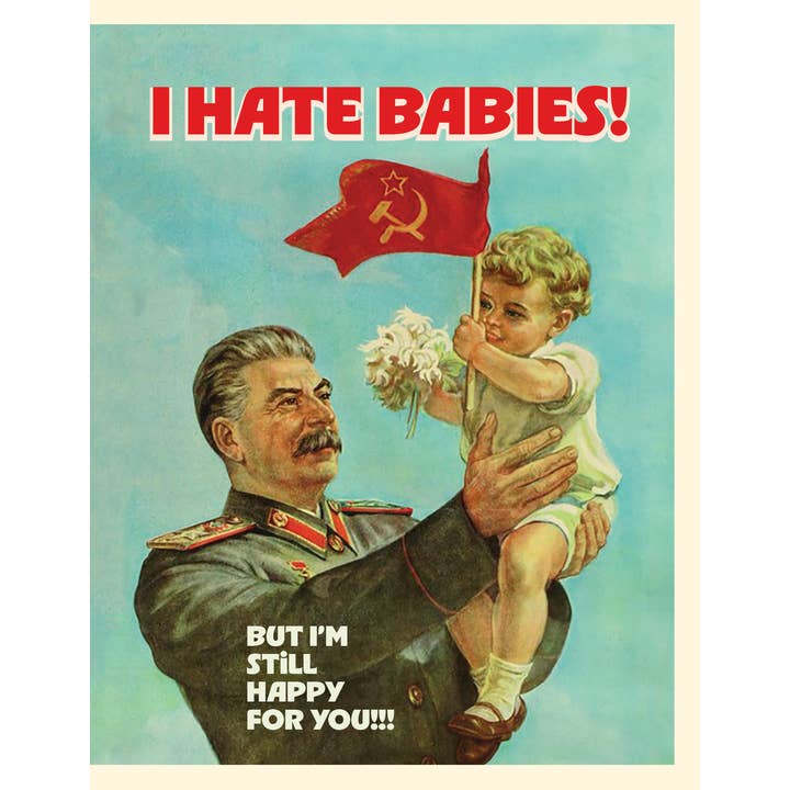 offensivedelightful - Wholesale Baby Card - STALIN BABY baby card3