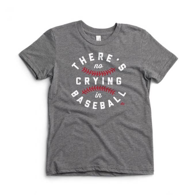 No Crying in Baseball Tee for wholesale by Ledger Nash