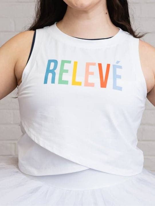 Haut court respirant RELEVE pour la vente par Fudge Apparel