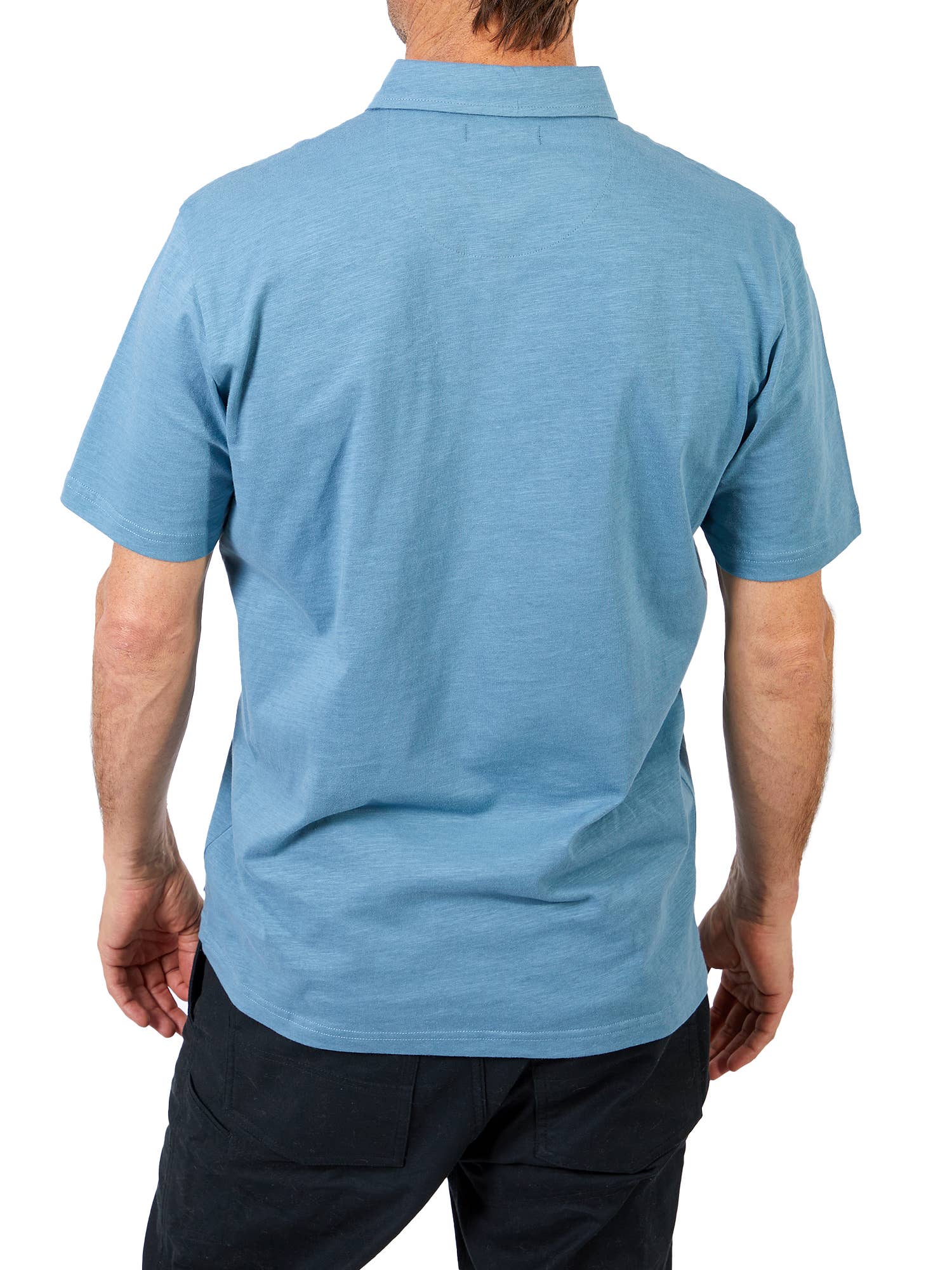 Silver Jeans – Großhandel Poloshirt – Herren – HERREN-POLOSHIRT AUS JERSEY MIT KURZEN ÄRMELN7