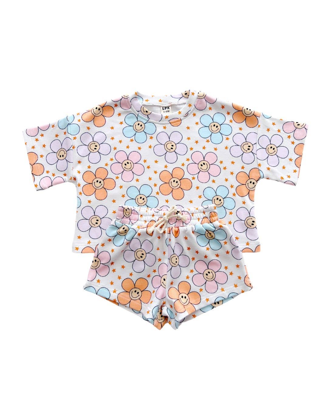 Lucky Panda Kids - Vente Ensemble haut et short – enfant - Ensemble short | Ditzy Daisy0