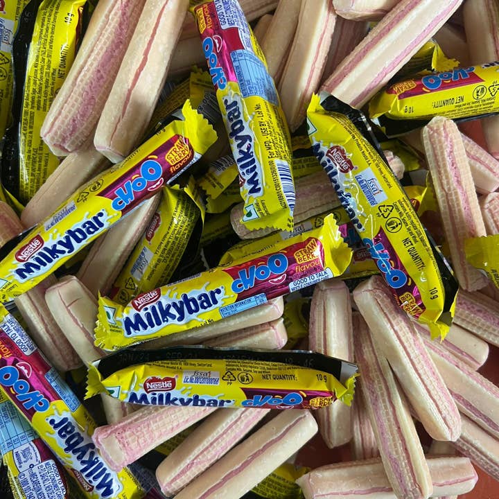 Milky Choo Bar Strawberry 3 Pieces - Freeze Dried Sweets for wholesale by Freeze Dried Sweets