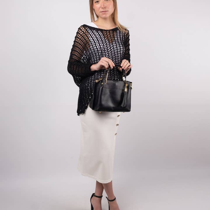 Cecile Wang - Wholesale Knit Sweater - Women's - MT8013 crochet sweater6