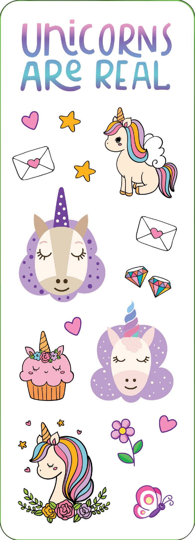Peter Pauper Press - Vente Autocollant - Set d'autocollants Unicorns4