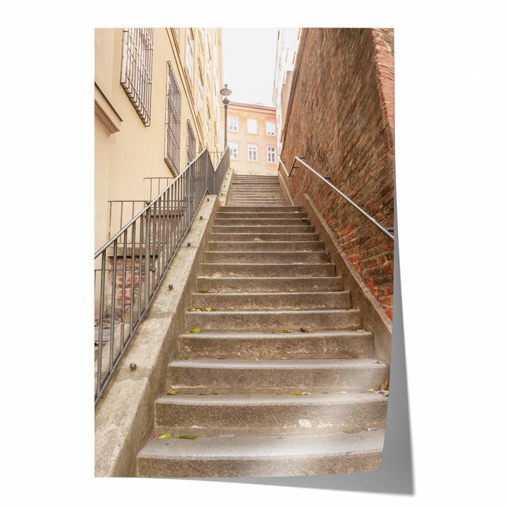 Escalier de Vienne | Tirage Photographique d'Art pour la vente par Natasha Riha Photography