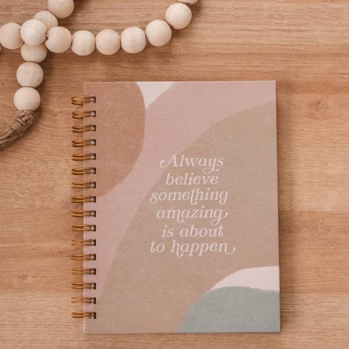 The Anastasia Co - Wholesale Journal/Diary - Always Believe Something Amazing Hardcover Journal0