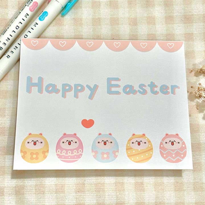 Carte de Pâques pour la vente par Chubbythelittlecat