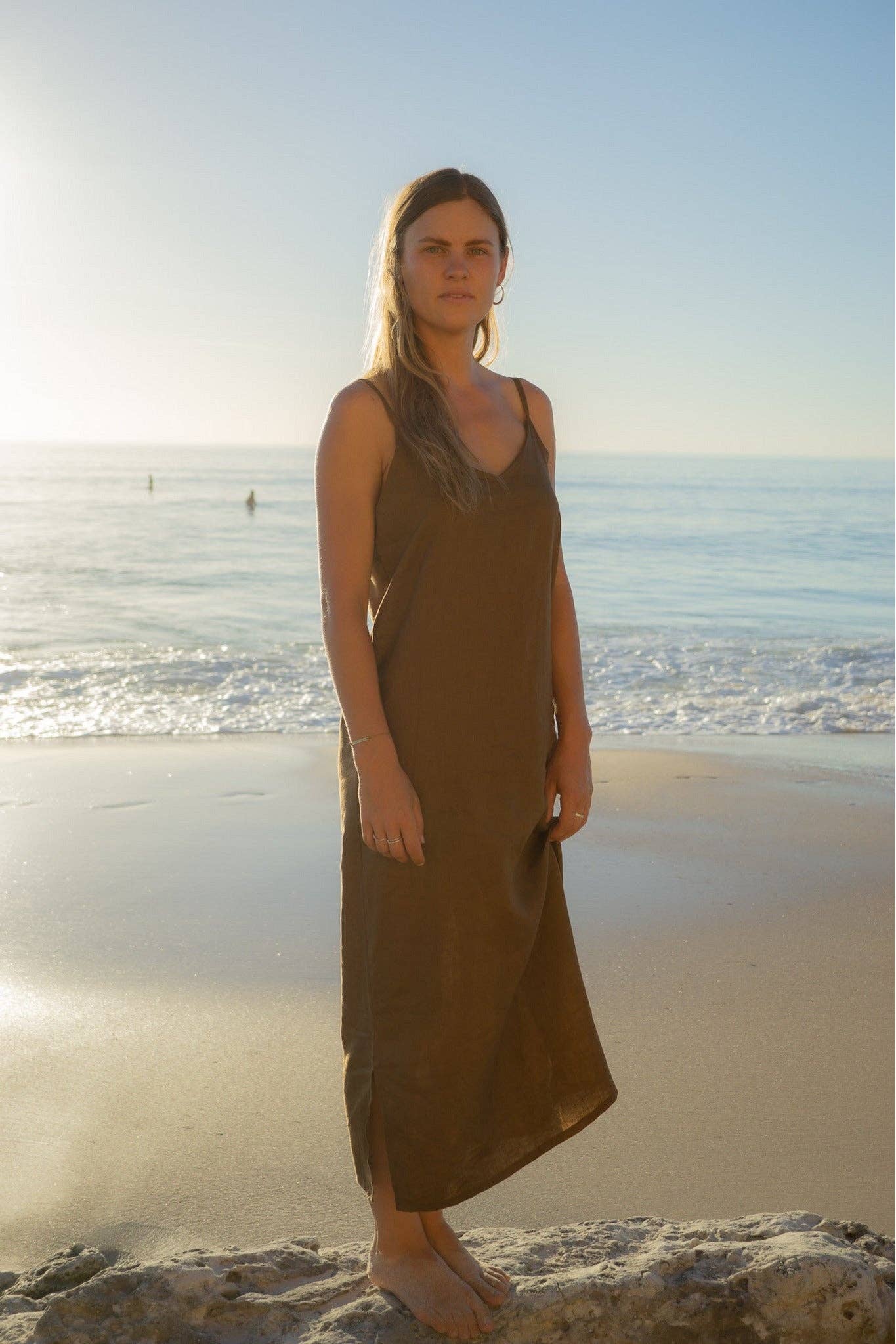 Blythe and Bodhi - Wholesale Slip - Women's - The Eden Slip | Chocolate1