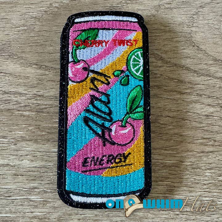 Patch thermocollant Alani Berry Twist pour la vente par On a Whim Hats