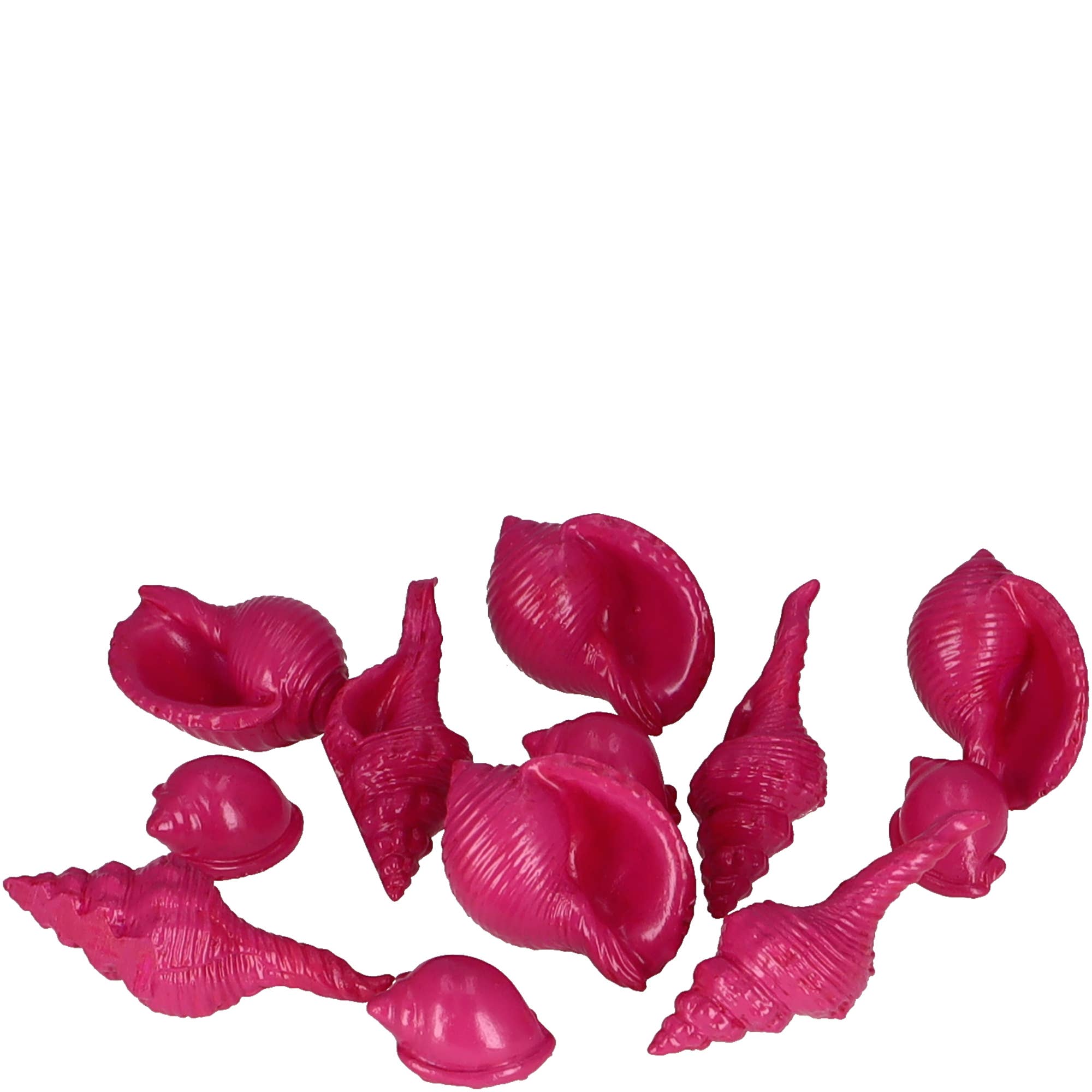 Vosteen - Wholesale Decorative Figurine - Poly shell shark, 3 motifs, L8/5, 5/3, 5cm, pink0