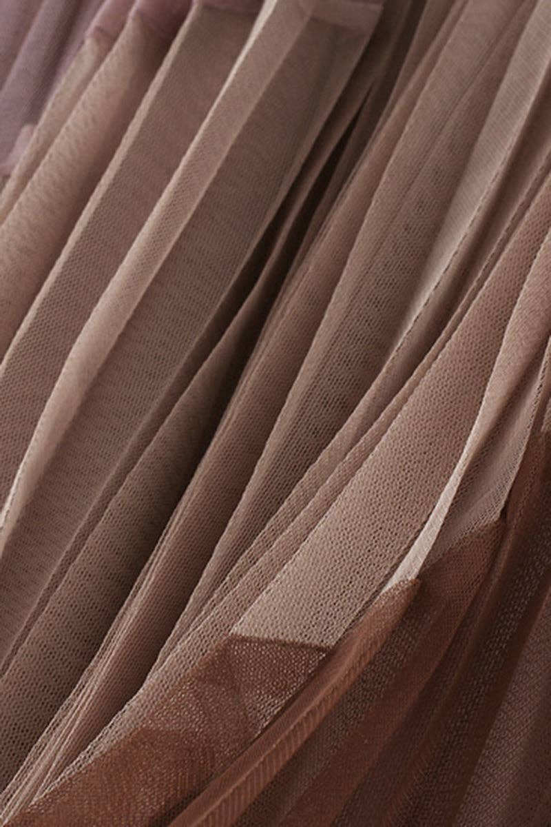 Mccolin - Wholesale Skirt - Women's - Layered Pleated Midi Skirt3