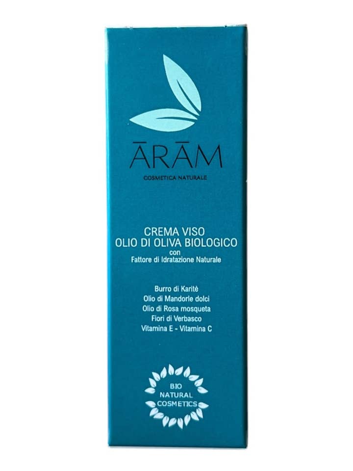 MOISTURIZING FACE CREAM ORGANIC OLIVE OIL for wholesale by Frantoio Ventre