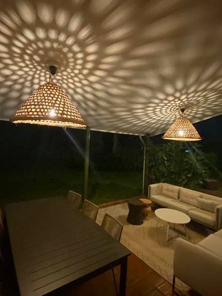 Woven Basket Pendant Light for wholesale by sifadesigns