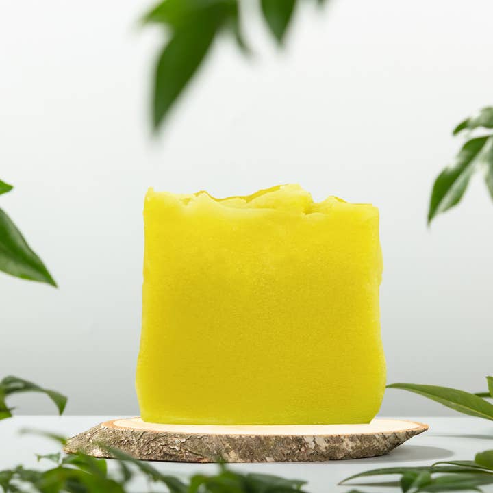Aloe vera hair soap - for dry, brittle hair for wholesale by Kleine Auszeit Manufaktur
