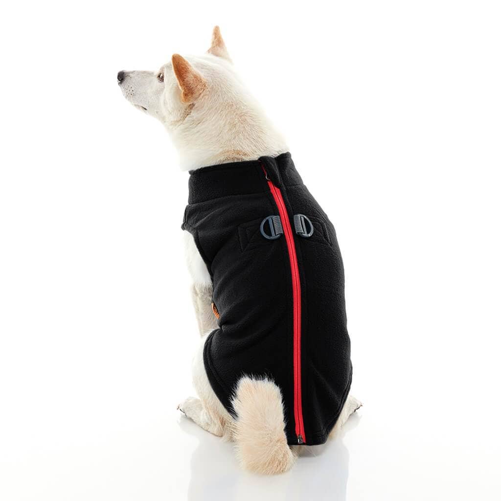 Gooby - Wholesale Pet Vest - Dog - #72116 Zip Up Fleece2