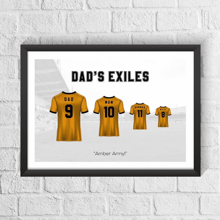 Impresión familiar personalizada del condado de Newport para venta al por mayor de Man of the Match Football