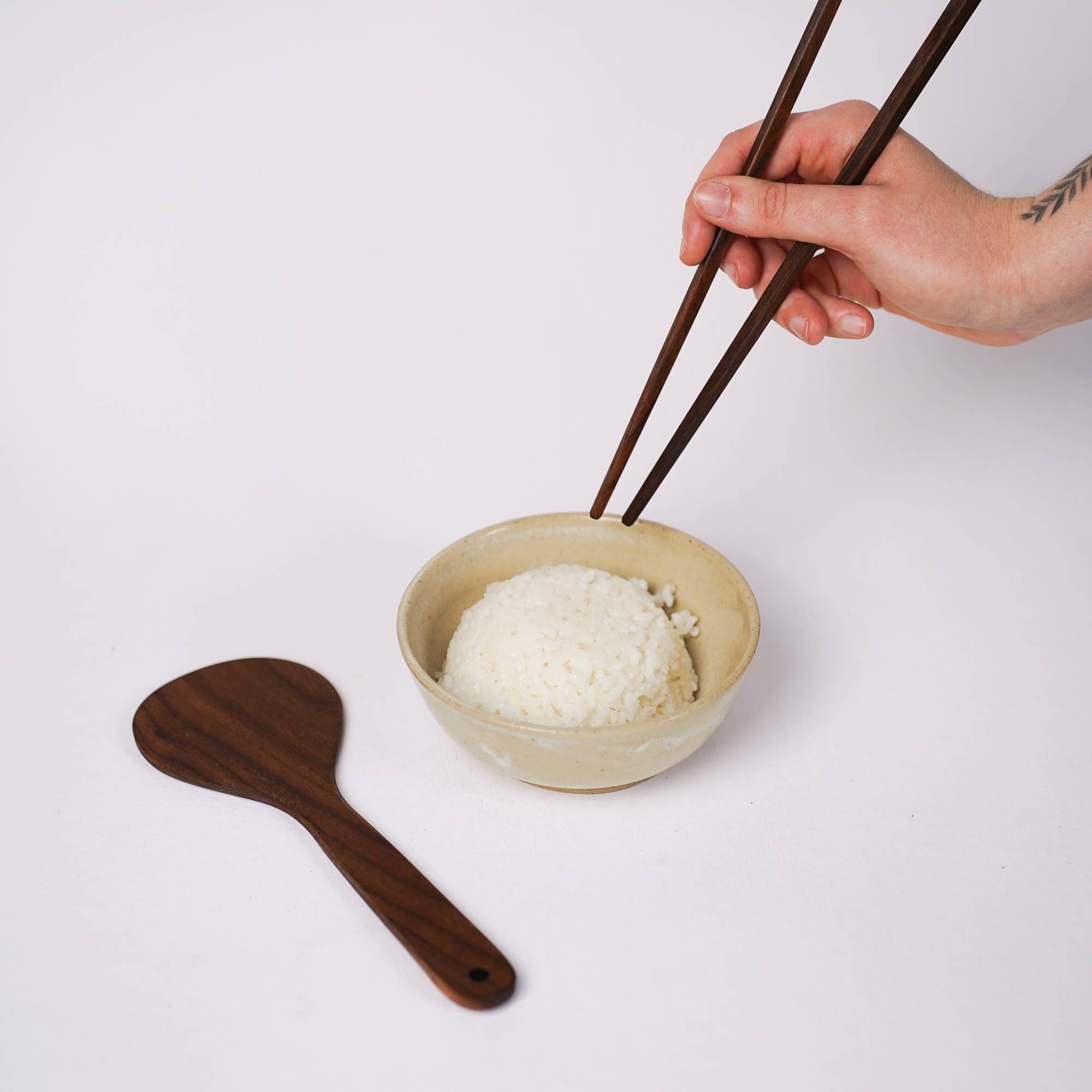 Collin Garrity - Wholesale Kitchen Spoon - Walnut Rice Paddle Scoop5