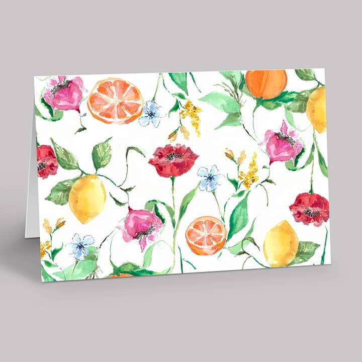 Flowers stationery for wholesale by Count Your Smiles